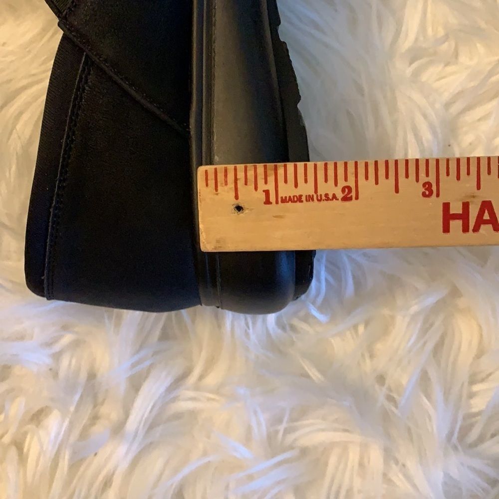 Size 7 1/2 Easy Street Comfort Wave black shoes NEW - Picture 6 of 6
